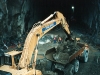 Manapouri power scheme, Deep Cove, portal works Cat 375 & A40D